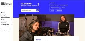 Site Internet de Bordeaux