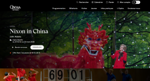 Site Internet de l'Opéra de Paris